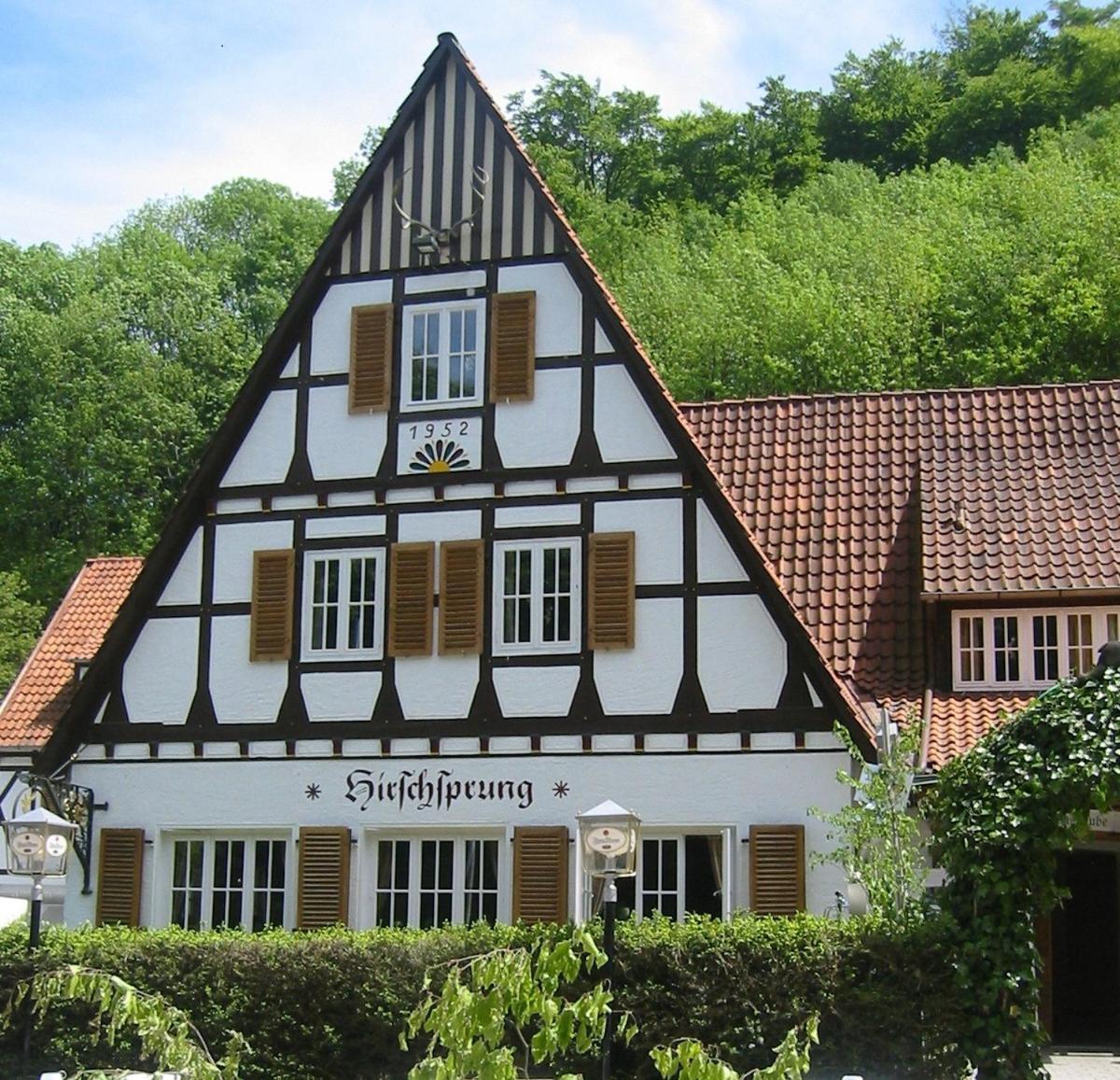 Landhaus Hirschsprung デトモルト エクステリア 写真